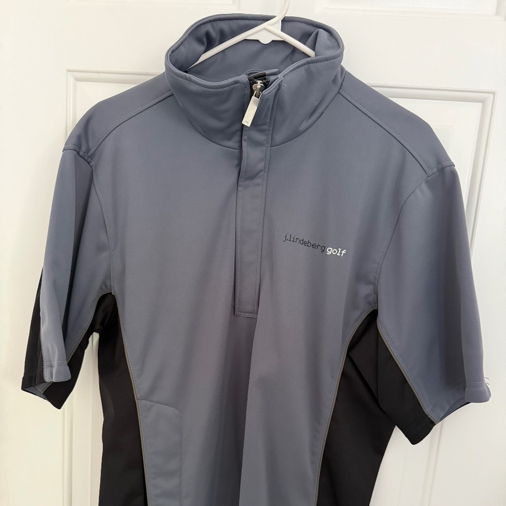 J. Lindberg Golf Short Sleeve Jacket - Weather Resistant - Size L